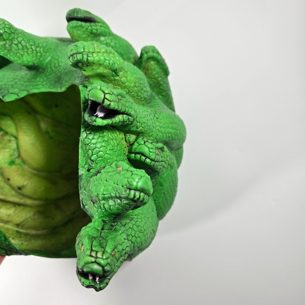Vintage Rubies Medusa Snakes Head Cover Green Halloween Costume Mask Illusions - Picture 13 of 16